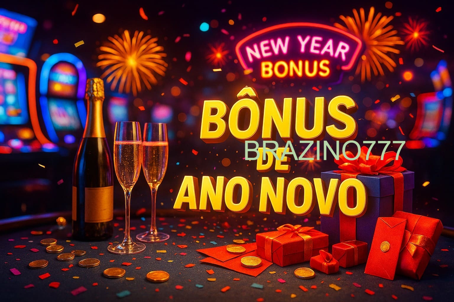 Promoções de Ano Novo no BRAZINO777